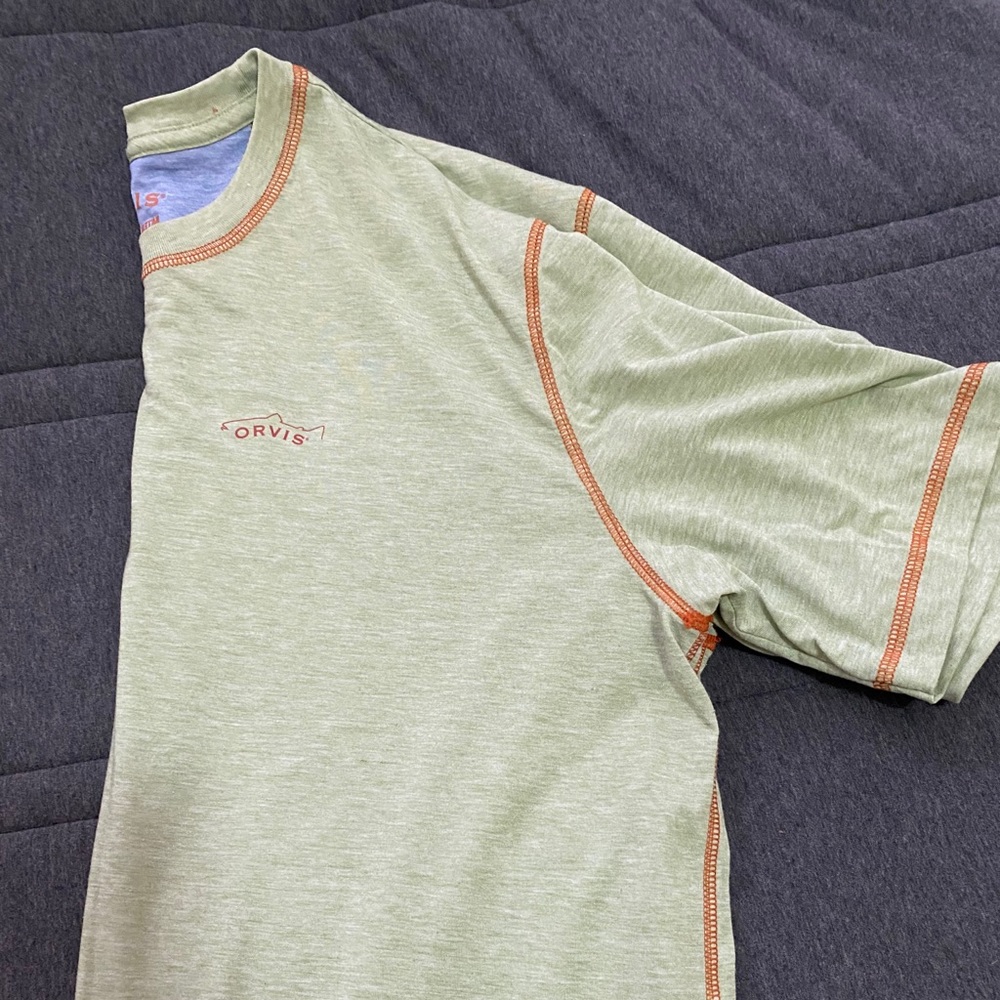 Orvis trout bum tshirt sz L